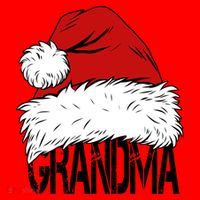 Christmas Santa Hat Grandma Santa Hat thumb 1