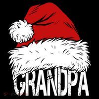 Christmas Santa Hat Grandpa Sweatshirt thumb 3