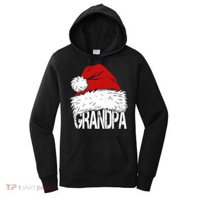 Christmas Santa Hat Grandpa Women's Hoodie