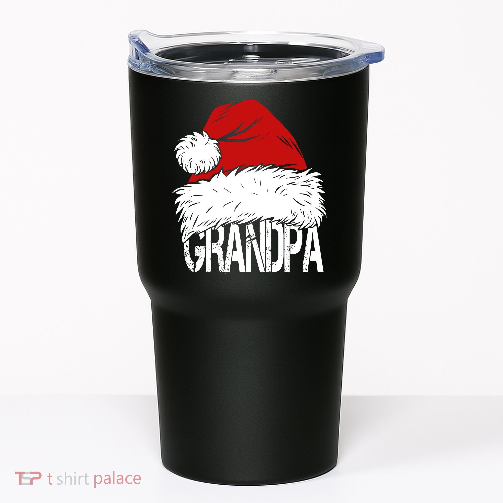 Christmas Santa Hat Grandpa Tumbler
