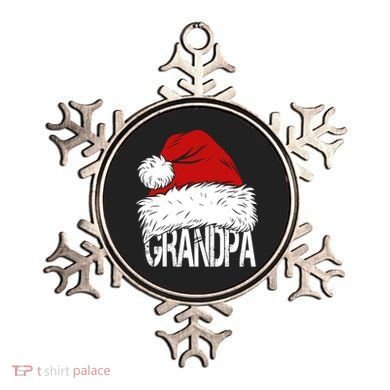 Christmas Santa Hat Grandpa Ornament