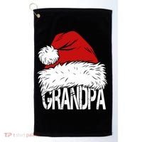 Christmas Santa Hat Grandpa Golf Towel thumb 0