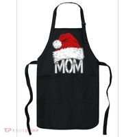 Christmas Santa Hat Mom Apron thumb 0