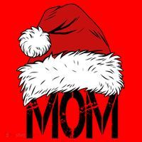 Christmas Santa Hat Mom Santa Hat thumb 1
