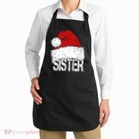 Christmas Santa Hat Sister Apron thumb 2