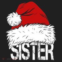 Christmas Santa Hat Sister Beanie thumb 2