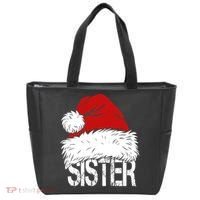 Christmas Santa Hat Sister Tote Bag thumb 0
