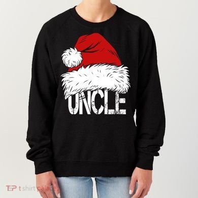 Christmas Santa Hat Uncle Women's Sweatshirt