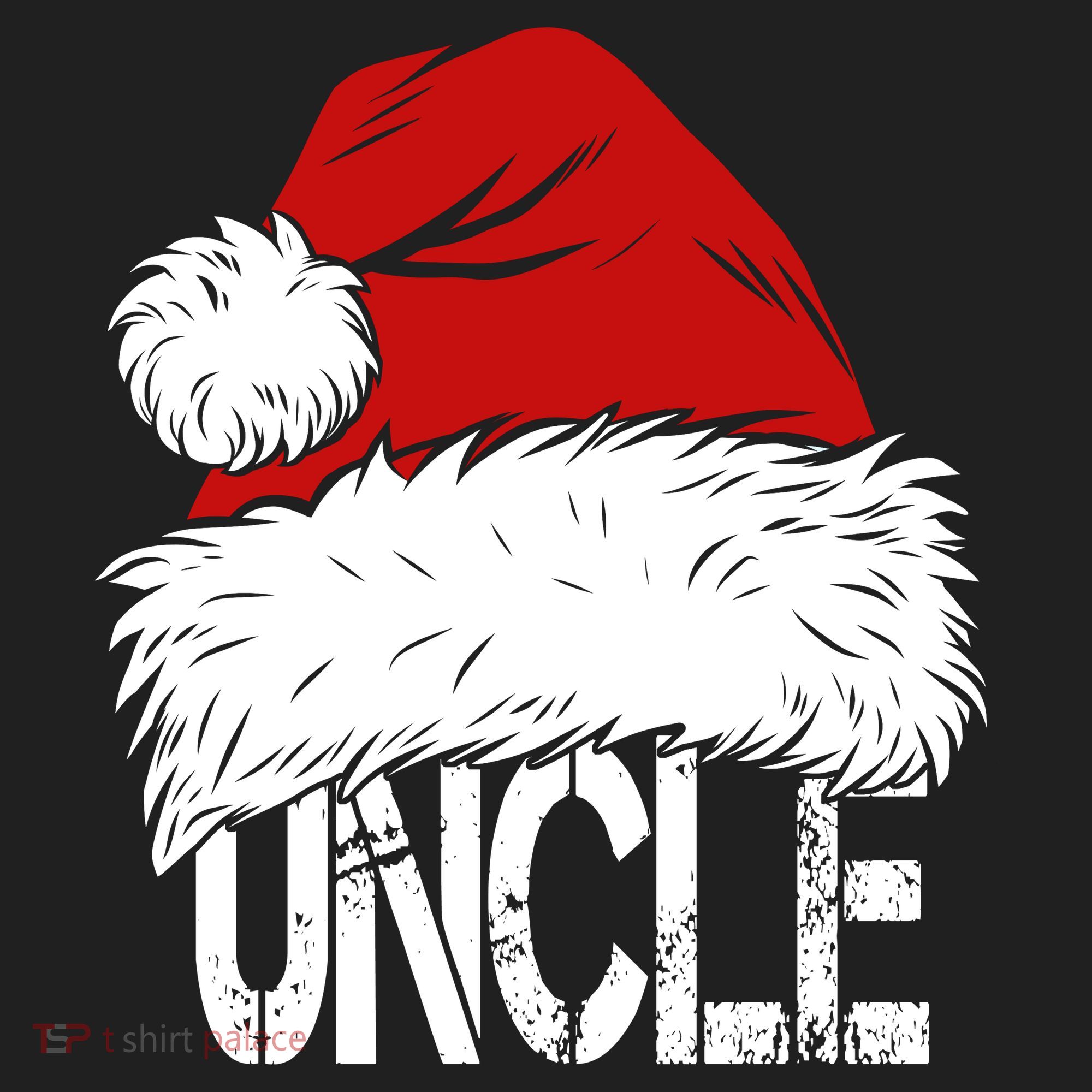 Christmas Santa Hat Uncle Women's Sweatshirt