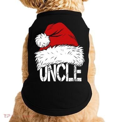 Christmas Santa Hat Uncle Doggie Tank