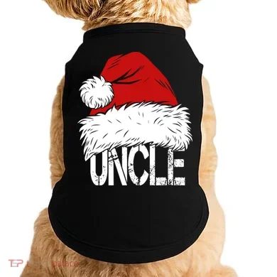 Christmas Santa Hat Uncle Doggie Tank