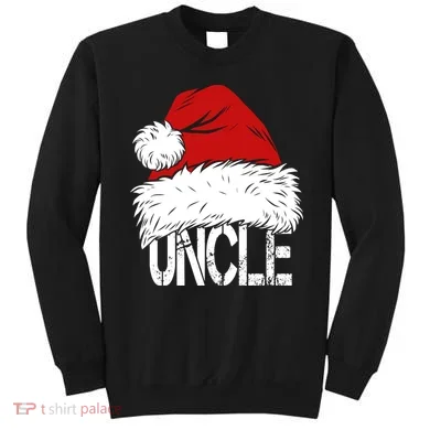 Christmas Santa Hat Uncle Sweatshirt