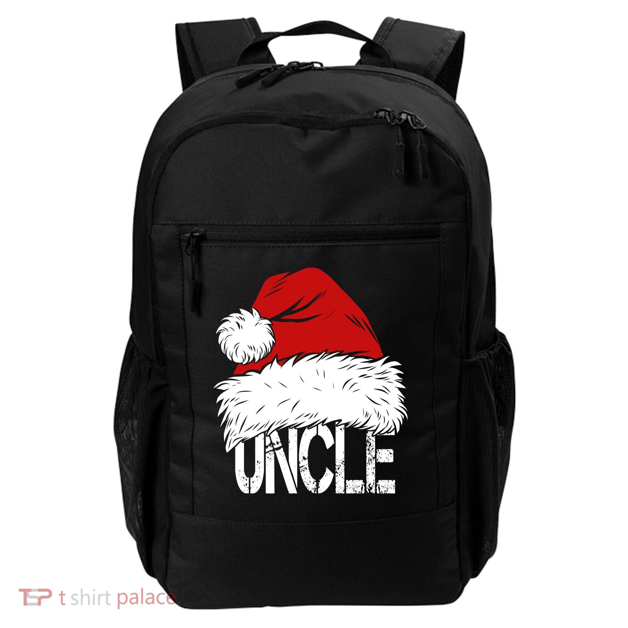 Christmas Santa Hat Uncle Backpack