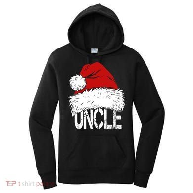 Christmas Santa Hat Uncle Women's Hoodie
