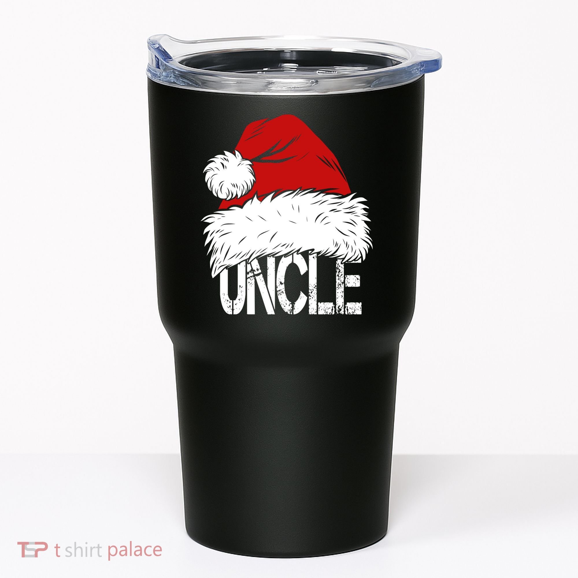 Christmas Santa Hat Uncle Tumbler