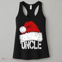 Christmas Santa Hat Uncle Women's Tank Top thumb 3
