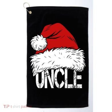 Christmas Santa Hat Uncle Golf Towel