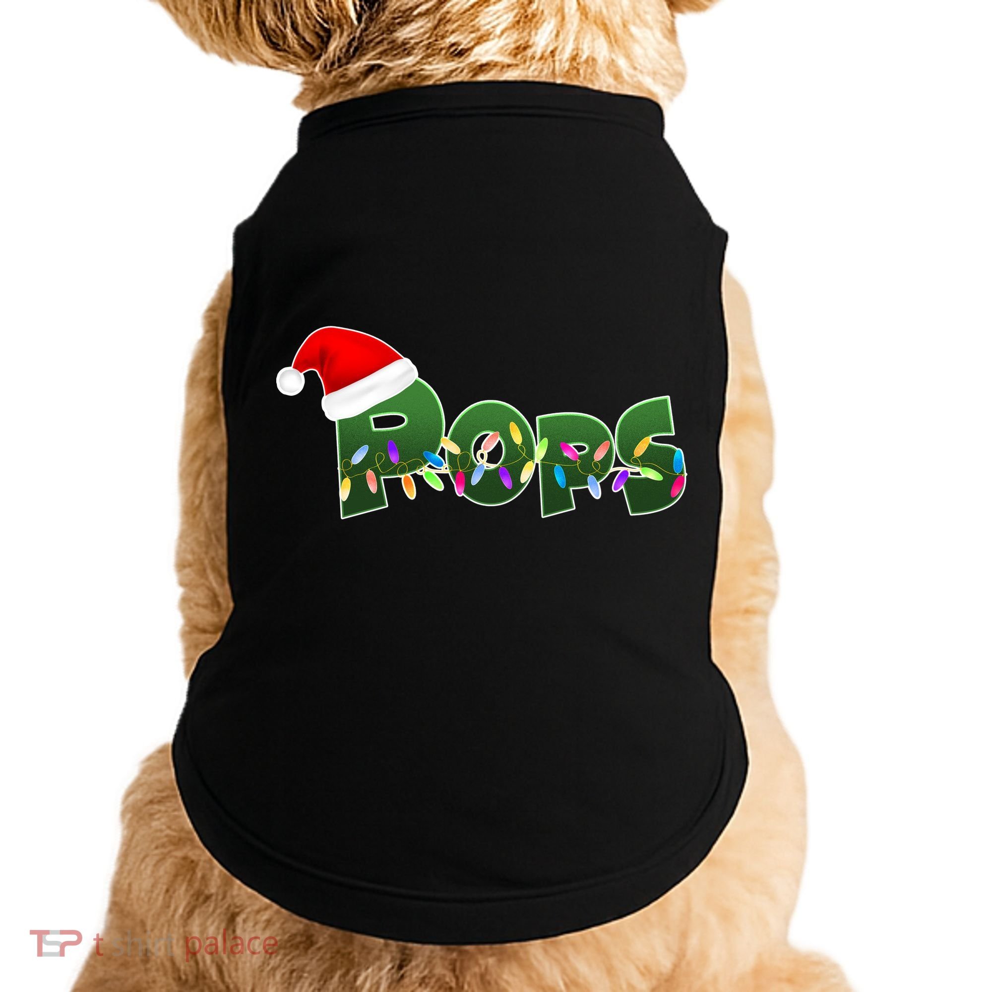 Christmas Santa Pops  Doggie Tank