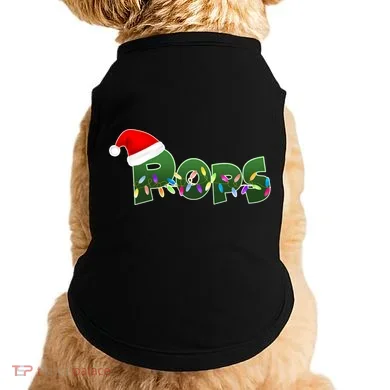 Christmas Santa Pops  Doggie Tank