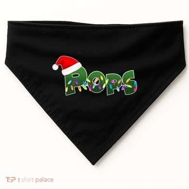 Christmas Santa Pops  USA-Made Doggie Bandana
