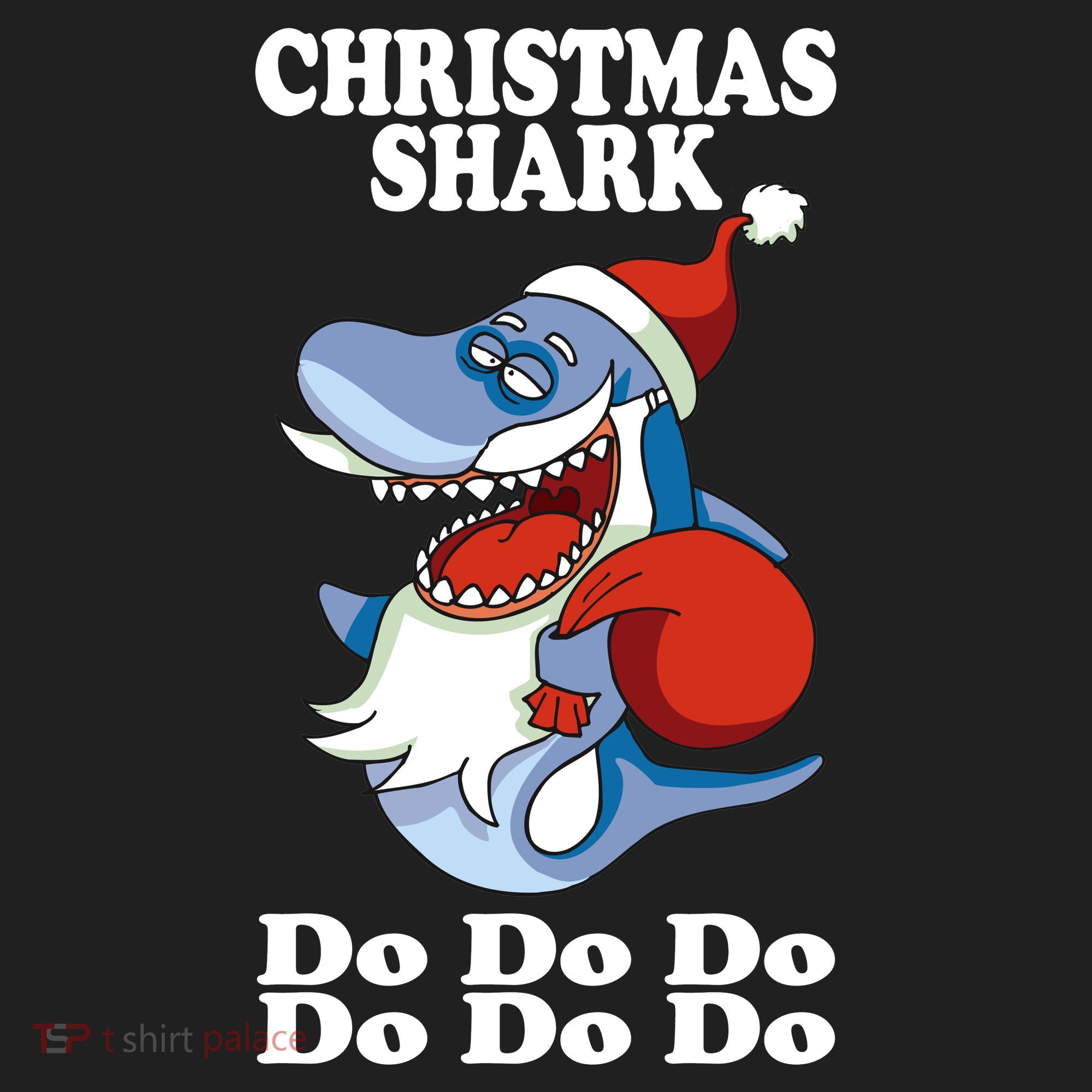 Christmas Santa Shark Do Do Do Women's Sweatshirt