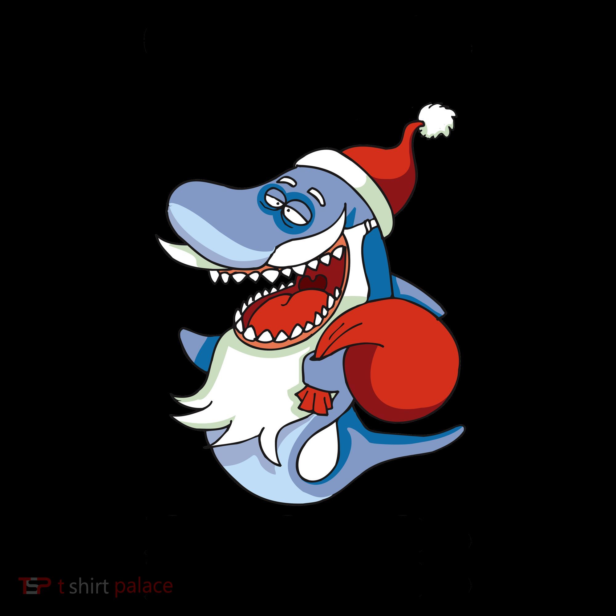 Christmas Santa Shark Do Do Do Coffee Mug