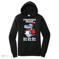 Christmas Santa Shark Do Do Do Women's Hoodie thumb 0