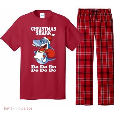 Christmas Santa Shark Do Do Do Pajama Set