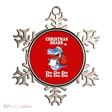 Christmas Santa Shark Do Do Do Ornament