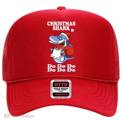 Christmas Santa Shark Do Do Do Hat