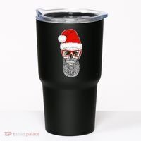 Christmas Santa Skull Tumbler thumb 0