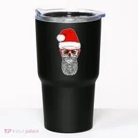 Christmas Santa Skull Tumbler thumb 0