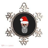 Christmas Santa Skull Ornament thumb 0