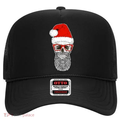 Christmas Santa Skull Hat
