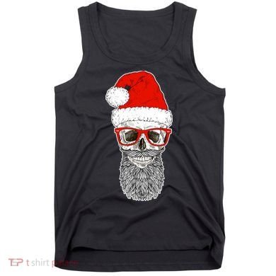 Christmas Santa Skull Tank Top