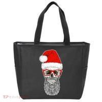 Christmas Santa Skull Tote Bag thumb 0