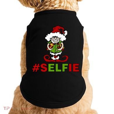 Christmas #Selfie Elf Doggie Tank