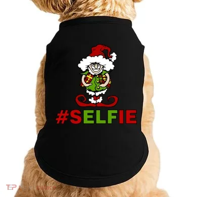 Christmas #Selfie Elf Doggie Tank