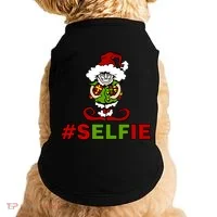 Christmas #Selfie Elf Doggie Tank thumb 0