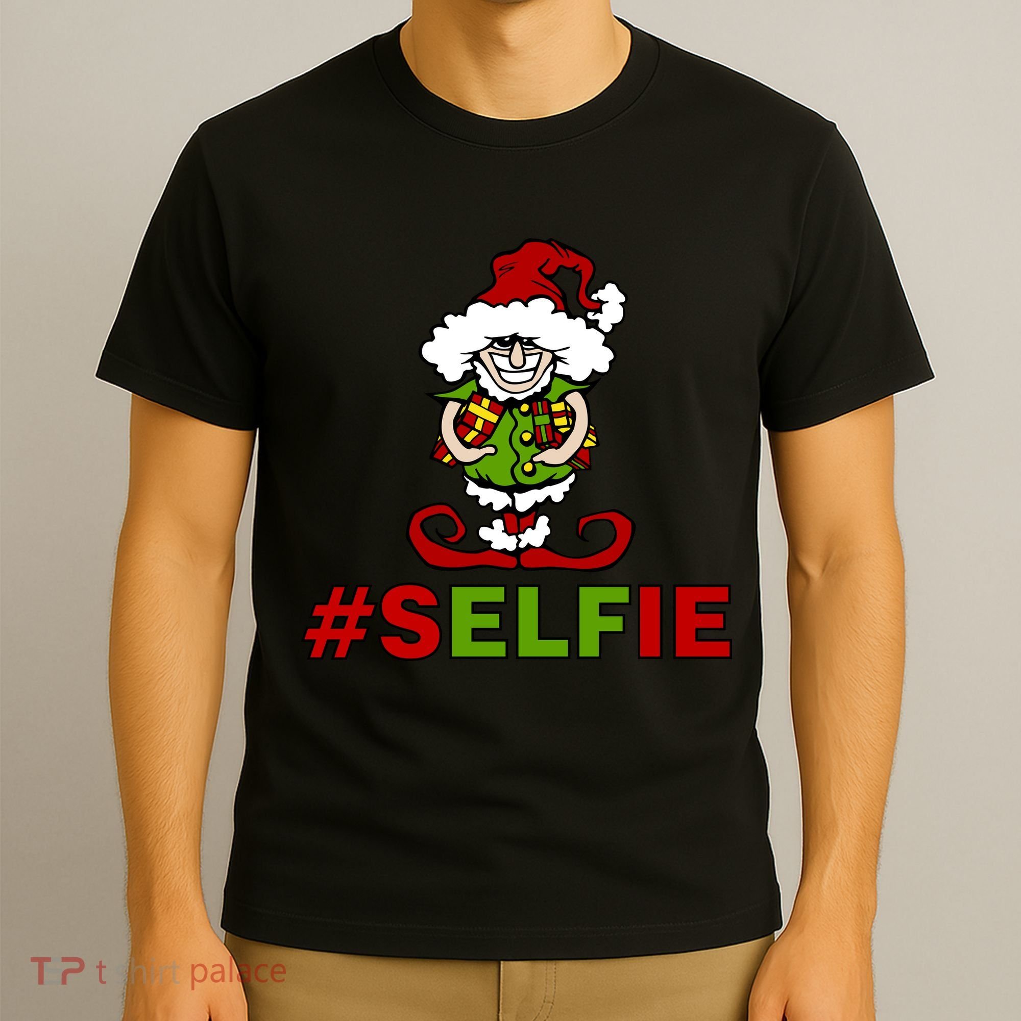 Christmas #Selfie Elf T-Shirt