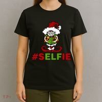 Christmas #Selfie Elf T-Shirt thumb 4