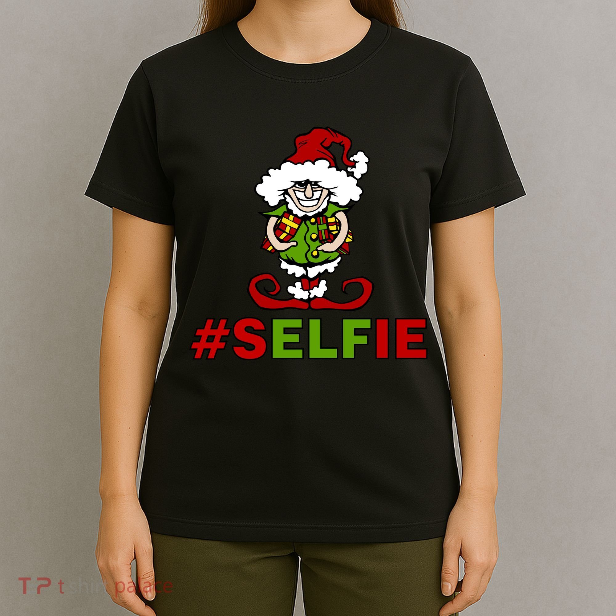 Christmas #Selfie Elf T-Shirt