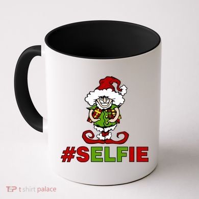 Christmas #Selfie Elf Coffee Mug