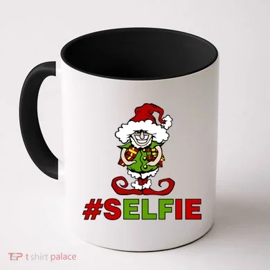 Christmas #Selfie Elf Coffee Mug