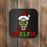 Christmas #Selfie Elf Coaster thumb 0