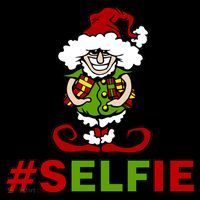 Christmas #Selfie Elf Mousepad thumb 1
