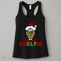 Christmas #Selfie Elf Women's Tank Top thumb 3