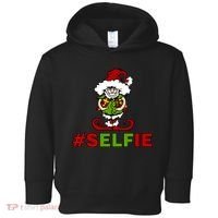 Christmas #Selfie Elf Toddler Hoodie thumb 0
