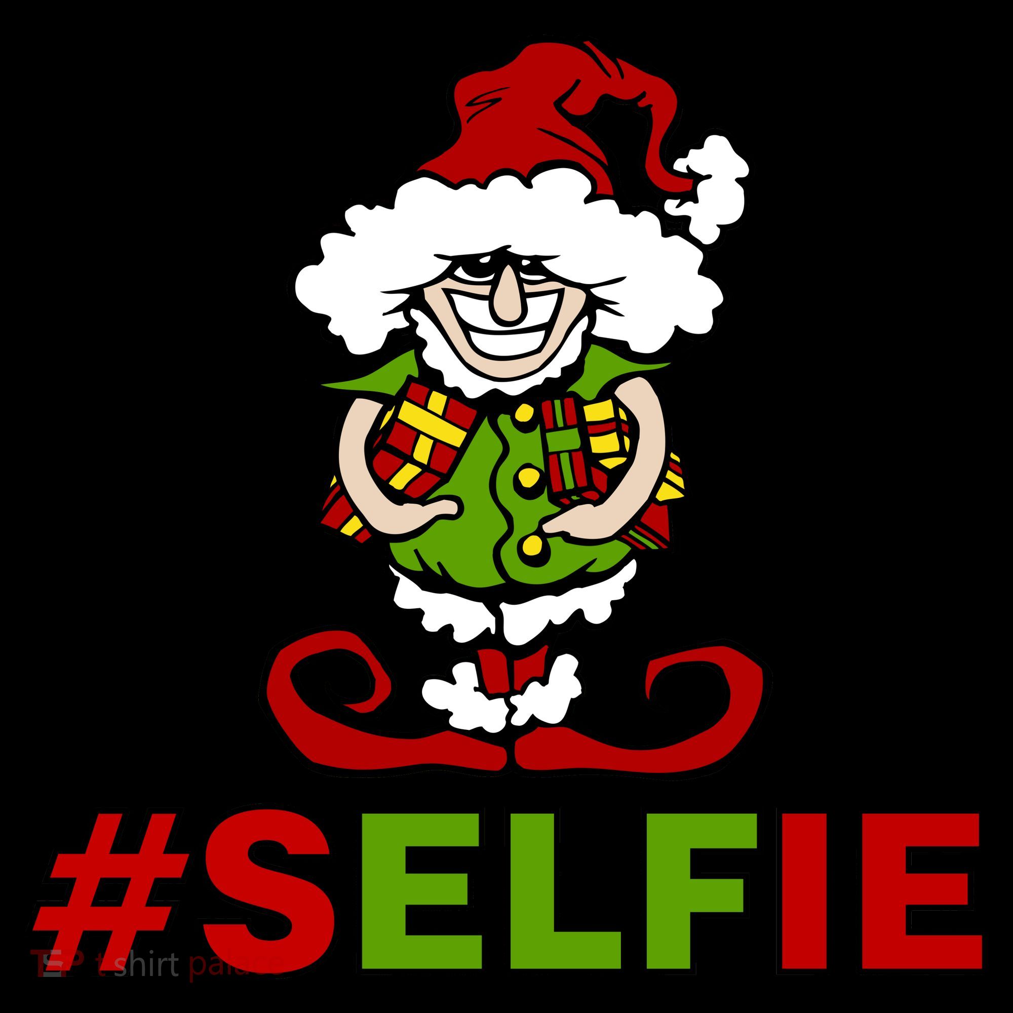 Christmas #Selfie Elf Toddler T-Shirt