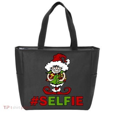 Christmas #Selfie Elf Tote Bag